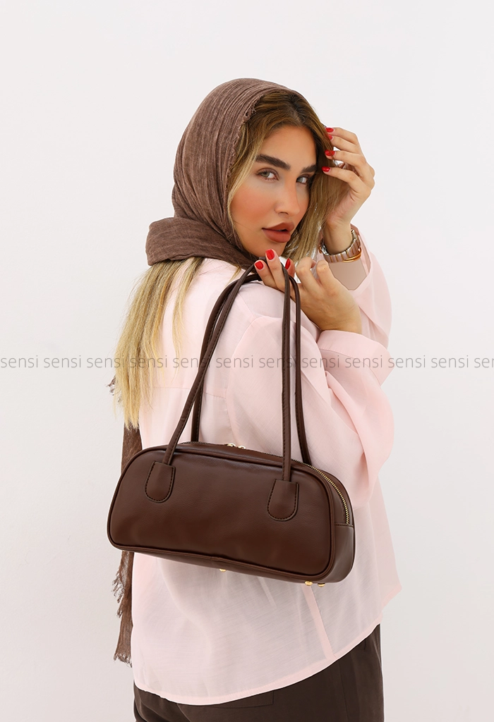 کیف زنانه چرم صندوقی کد1005878